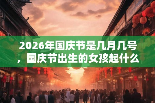 2026年国庆节是几月几号,国庆节出生的女孩起什么名字合适 2026年国庆节是几月几号,国庆节出生的女孩起什么名字合适