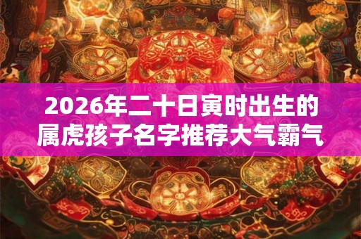 2026年二十日寅时出生的属虎孩子名字推荐大气霸气