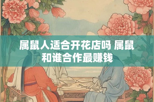 属鼠人适合开花店吗 属鼠和谁合作最赚钱 属鼠人适合开花店吗 属鼠和谁合作最赚钱