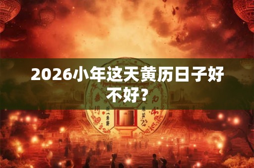 2026小年这天黄历日子好不好? 2026小年这天黄历日子好不好?