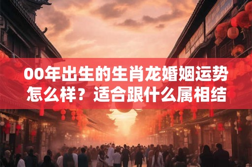 00年出生的生肖龙婚姻运势怎么样？适合跟什么属相结婚？
