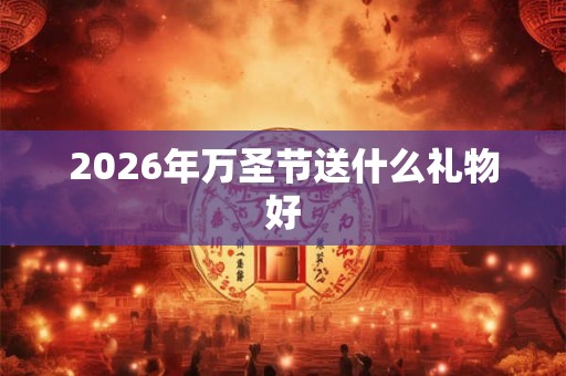 2026年万圣节送什么礼物好 2026年万圣节送什么礼物好