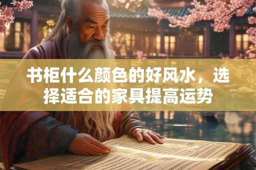 书柜什么颜色的好风水，选择适合的家具提高运势