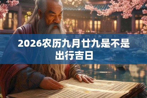 2026农历九月廿九是不是出行吉日
