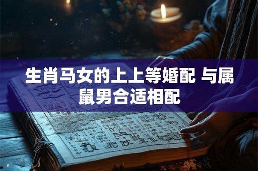 生肖马女的上上等婚配 与属鼠男合适相配
