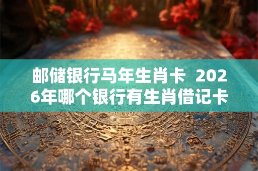 邮储银行马年生肖卡  2026年哪个银行有生肖借记卡