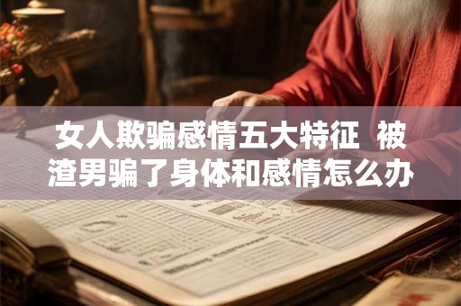 女人欺骗感情五大特征  被渣男骗了身体和感情怎么办