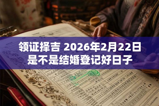 领证择吉 2026年2月22日是不是结婚登记好日子 领证择吉 2026年2月22日是不是结婚登记好日子