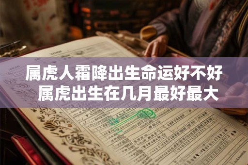 属虎人霜降出生命运好不好 属虎出生在几月最好最大富大贵 属虎人霜降出生命运好不好 属虎出生在几月最好最大富大贵
