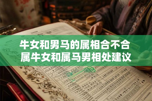牛女和男马的属相合不合 属牛女和属马男相处建议