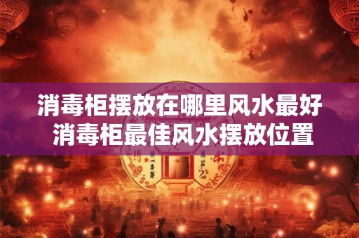 消毒柜摆放在哪里风水最好 消毒柜最佳风水摆放位置