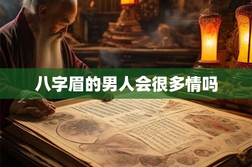 八字眉的男人会很多情吗
