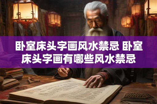 卧室床头字画风水禁忌 卧室床头字画有哪些风水禁忌