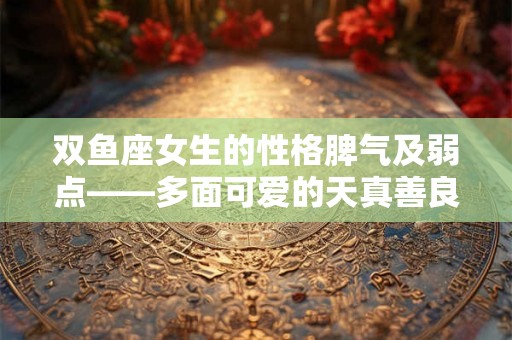双鱼座女生的性格脾气及弱点——多面可爱的天真善良与两面性的优柔寡断 双鱼座女生的性格脾气及弱点——多面可爱的天真善良与两面性的优柔寡断