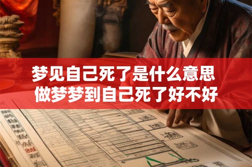 梦见自己死了是什么意思 做梦梦到自己死了好不好 梦见自己死了是什么意思 做梦梦到自己死了好不好