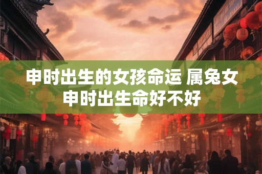 申时出生的女孩命运 属兔女申时出生命好不好 申时出生的女孩命运 属兔女申时出生命好不好
