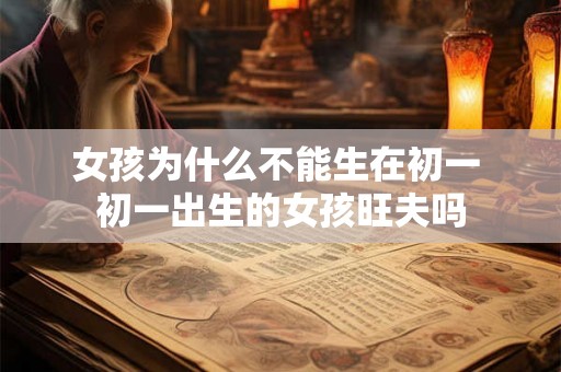女孩为什么不能生在初一 初一出生的女孩旺夫吗
