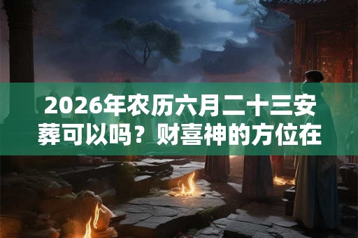 2026年农历六月二十三安葬可以吗？财喜神的方位在哪？