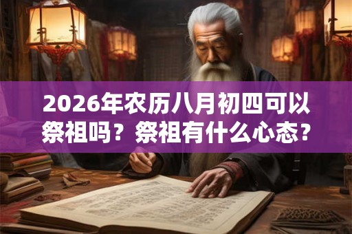 2026年农历八月初四可以祭祖吗？祭祖有什么心态？
