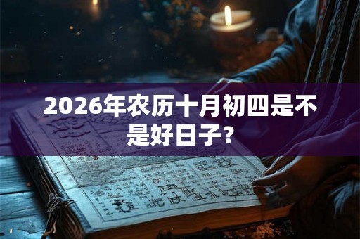 2026年农历十月初四是不是好日子? 2026年农历十月初四是不是好日子?