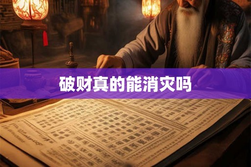 破财真的能消灾吗 破财真的能消灾吗