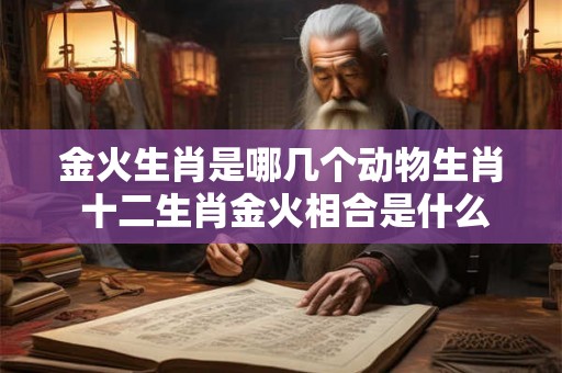 金火生肖是哪几个动物生肖 十二生肖金火相合是什么动物