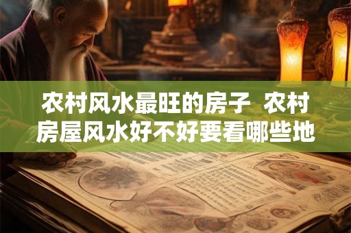 农村风水最旺的房子 农村房屋风水好不好要看哪些地方 农村风水最旺的房子 农村房屋风水好不好要看哪些地方