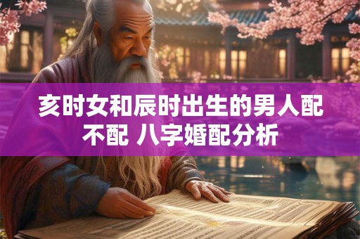 亥时女和辰时出生的男人配不配 八字婚配分析 亥时女和辰时出生的男人配不配 八字婚配分析