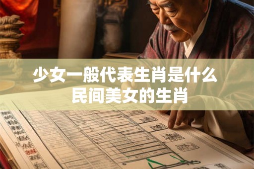 少女一般代表生肖是什么  民间美女的生肖