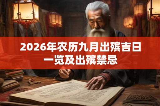 2026年农历九月出殡吉日一览及出殡禁忌 2026年农历九月出殡吉日一览及出殡禁忌
