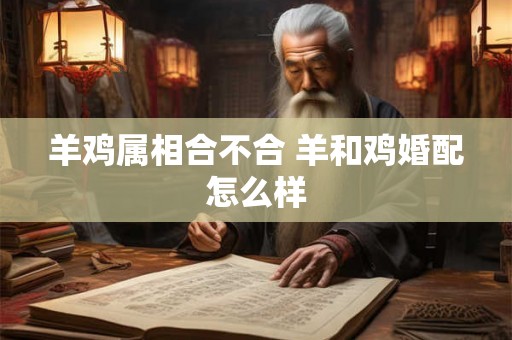羊鸡属相合不合 羊和鸡婚配怎么样