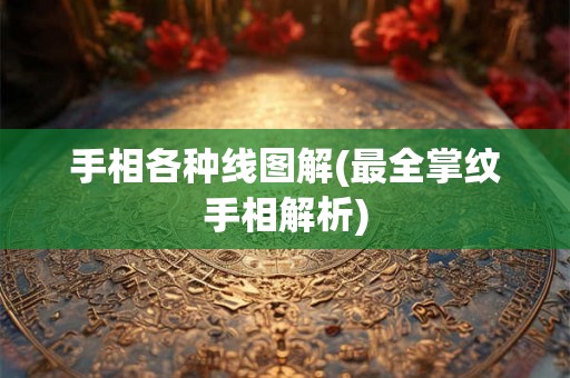手相各种线图解(最全掌纹手相解析)