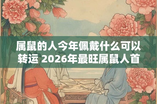 属鼠的人今年佩戴什么可以转运 2026年最旺属鼠人首饰