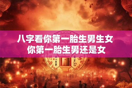 八字看你第一胎生男生女 你第一胎生男还是女