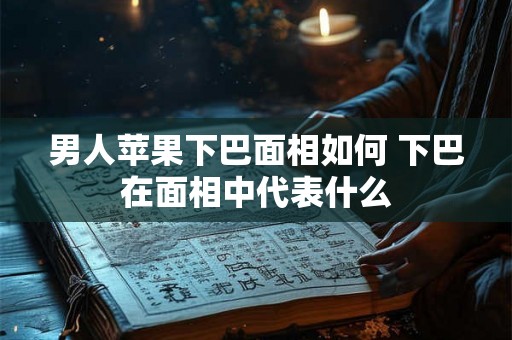 男人苹果下巴面相如何 下巴在面相中代表什么 男人苹果下巴面相如何 下巴在面相中代表什么