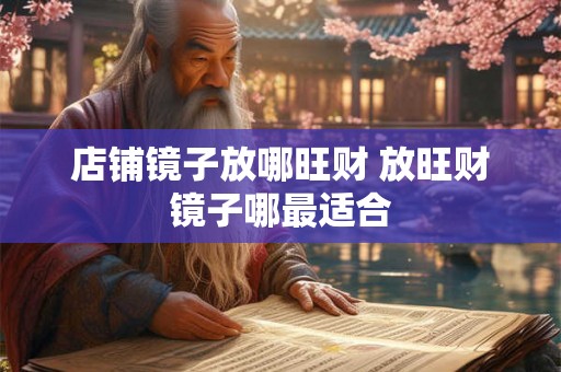 店铺镜子放哪旺财 放旺财镜子哪最适合