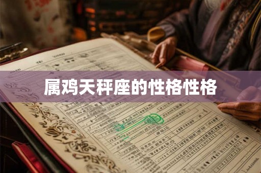 属鸡天秤座的性格性格