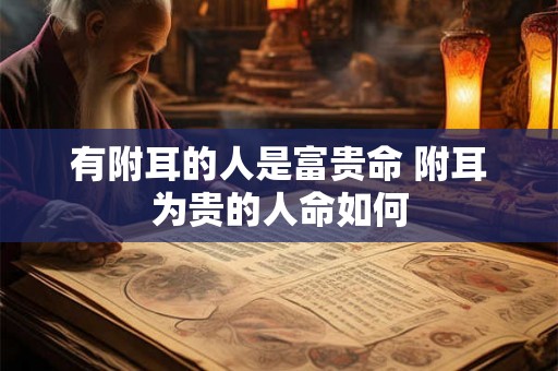 有附耳的人是富贵命 附耳为贵的人命如何
