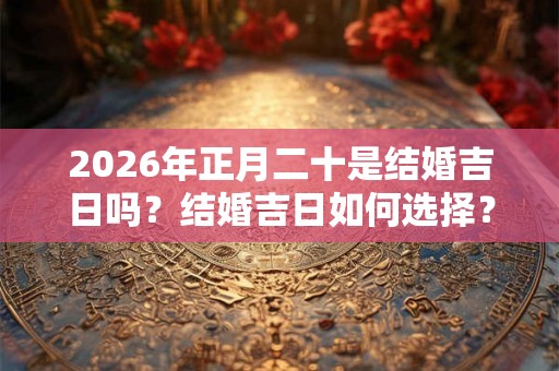 2026年正月二十是结婚吉日吗？结婚吉日如何选择？