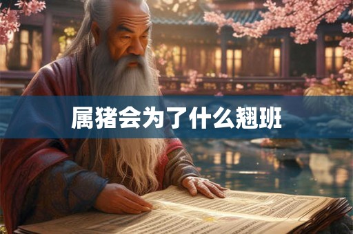 属猪会为了什么翘班