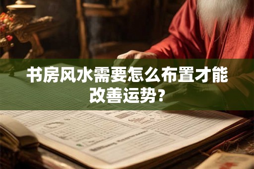 书房风水需要怎么布置才能改善运势? 书房风水需要怎么布置才能改善运势?