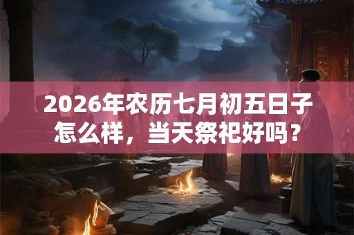 2026年农历七月初五日子怎么样，当天祭祀好吗？