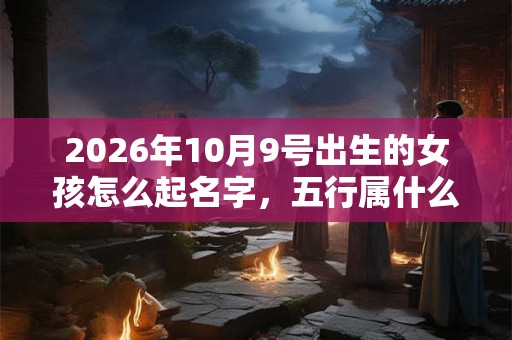 2026年10月9号出生的女孩怎么起名字,五行属什么 2026年10月9号出生的女孩怎么起名字,五行属什么