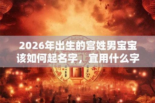 2026年出生的宫姓男宝宝该如何起名字，宜用什么字