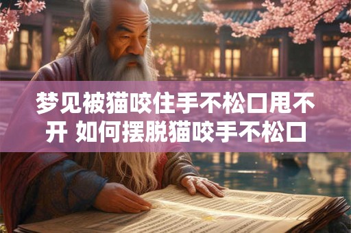 梦见被猫咬住手不松口甩不开 如何摆脱猫咬手不松口