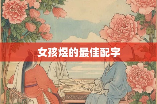 女孩煜的最佳配字
