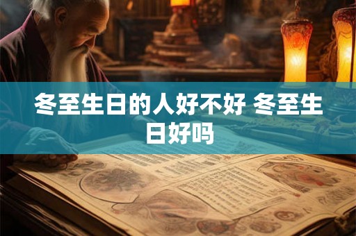 冬至生日的人好不好 冬至生日好吗 冬至生日的人好不好 冬至生日好吗