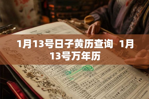1月13号日子黄历查询  1月13号万年历