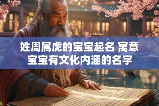 姓周属虎的宝宝起名 寓意宝宝有文化内涵的名字 姓周属虎的宝宝起名 寓意宝宝有文化内涵的名字