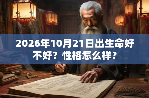 2026年10月21日出生命好不好?性格怎么样? 2026年10月21日出生命好不好?性格怎么样?